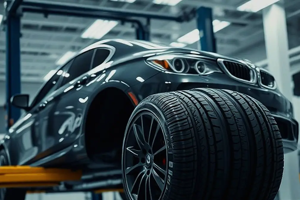 가리봉동 메르세데스-벤츠 AMG E43 넥센타이어렌탈 현장 사진 7