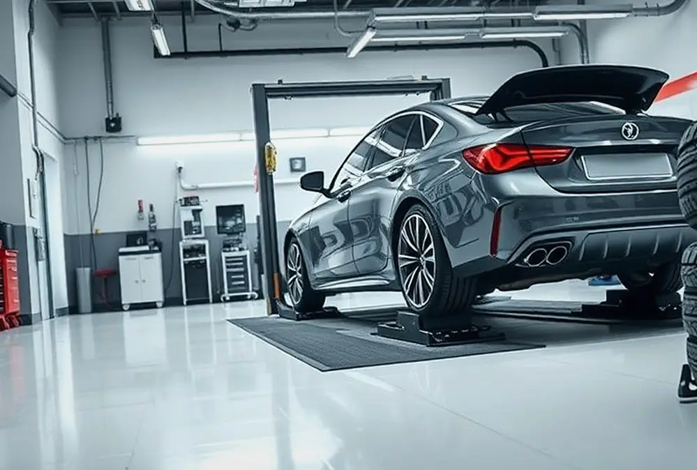 태안 BMW M5 넥센타이어렌탈 현장 사진 7