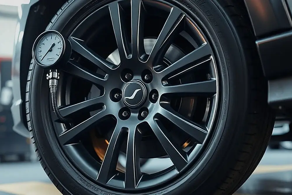 가리봉동 메르세데스-벤츠 AMG E43 넥센타이어렌탈 현장 사진 8